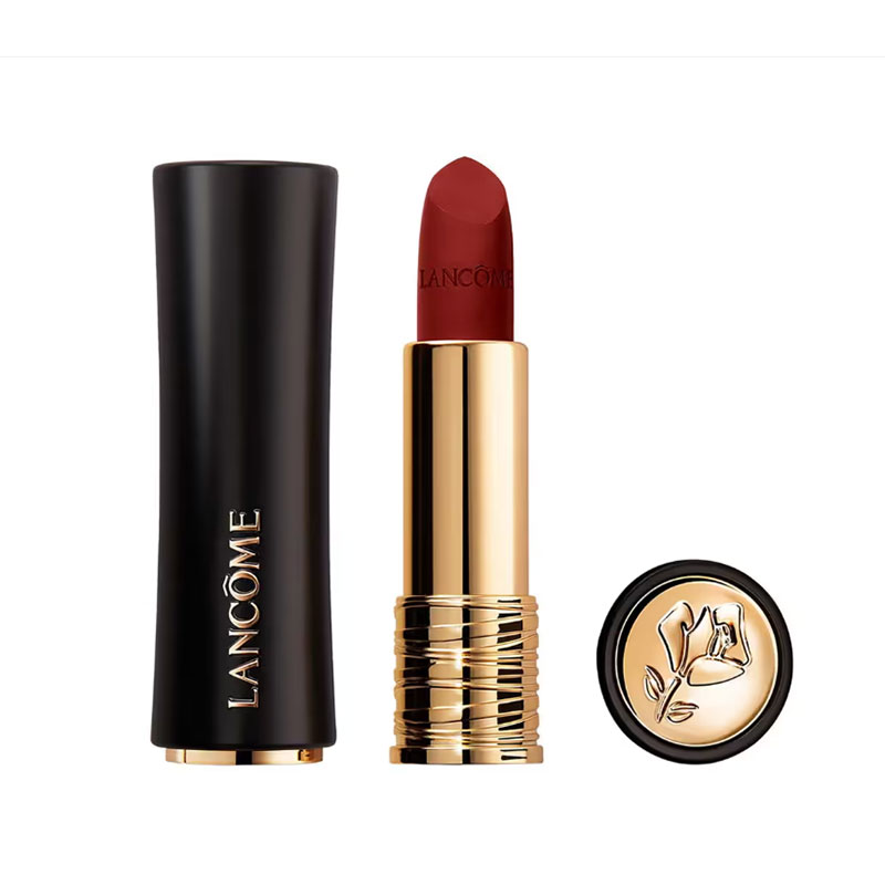 LANCOME L’Absolu Rouge Intimatte Soft Matte Lipstick 296 Rouge Dramaphoria – 3.4g